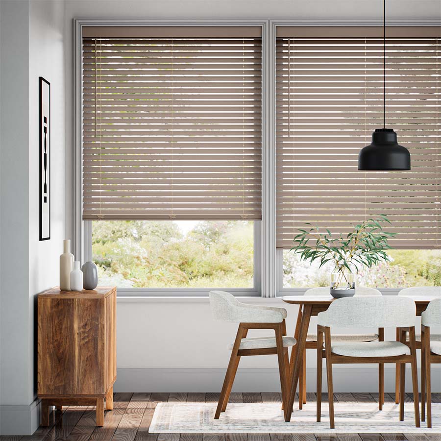 Heritage Cordless Wood Blinds - A Blend of Classic Elegance and Modern Convenience